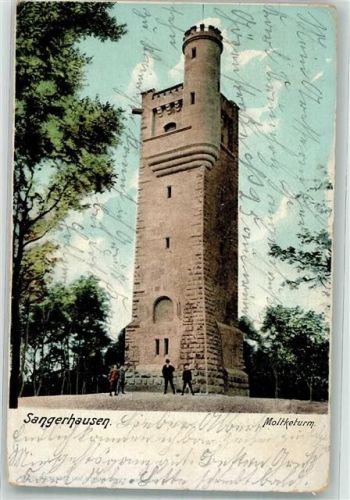 Sangerhausen 1906 Aussichtsturm Moltketurm
