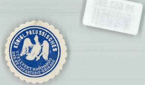 Königlich Preußisches Stellvertretendes Kommando der 87. Infanterie-Brigade