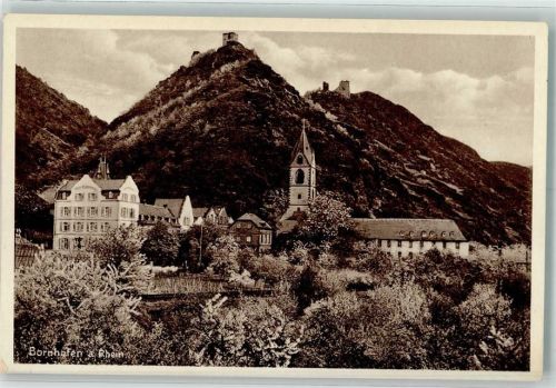Kamp-Bornhofen 1933 Burg Ruine Kirche
