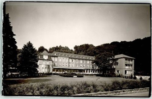Glees Hotel Lacher See Foto Original aus Archiv eines Ansichtskartenverlags