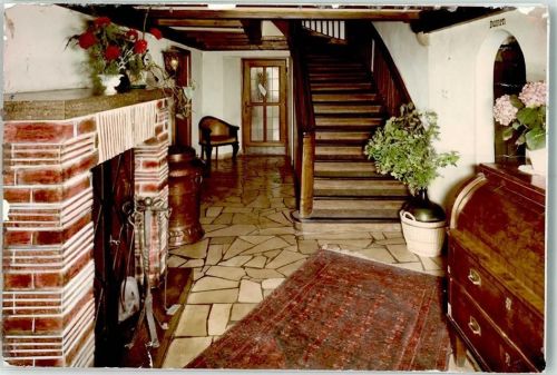Biebelried Hotel Leicht Foto Original aus Archiv eines Ansichtskartenverlags