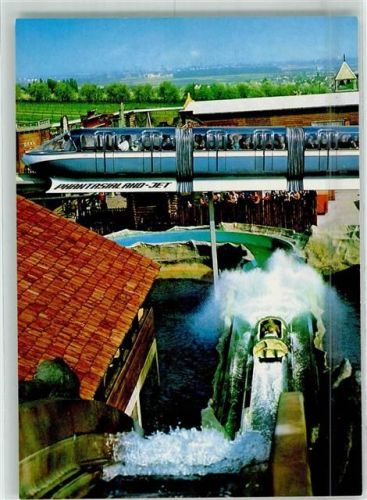 Brühl Phantasialand Phantasialand-Jet mit Wildwasserbahn und Westernstadt