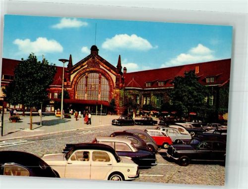 Osnabrück Hauptbahnhof VW Käfer Oldtimer
