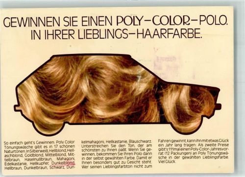Düsseldorf Werbung Poly-Color-Polo