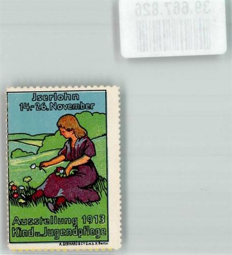 Iserlohn 1913 Ausstellung Kind u. Jugendpflege