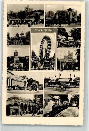 Wien Prater Riesenrad Eisenbahn