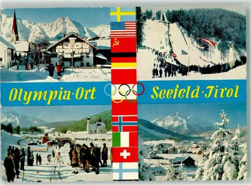 Seefeld Winter Langlauf Olympische Winterspiele 1964