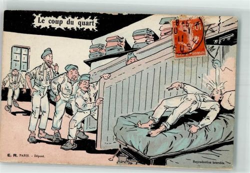 1911 Le coup du quart Soldaten Uniform