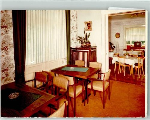 Hoppecke Foto Original aus Archiv eines Ansichtskartenverlags Pension Hillebrand Ort handschriftlich