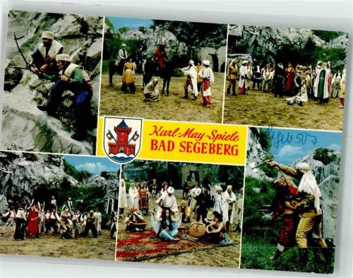 Bad Segeberg Szenen aus den Karl-May-Spielen auf der Freilichtbühne am Kalkberg