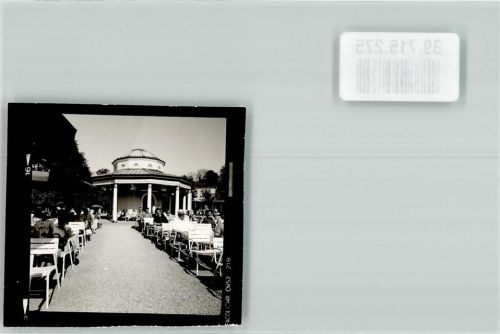 Bad Meinberg Terrasse Pavillon Ort lt. Recherche Foto Original aus Archiv eines Ansichtskartenverlags
