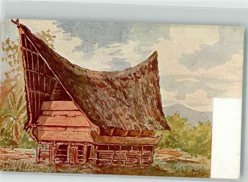 Sumatra Bataksches Haus