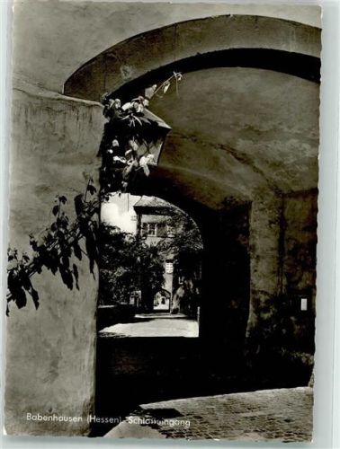 Babenhausen Schloßeingang