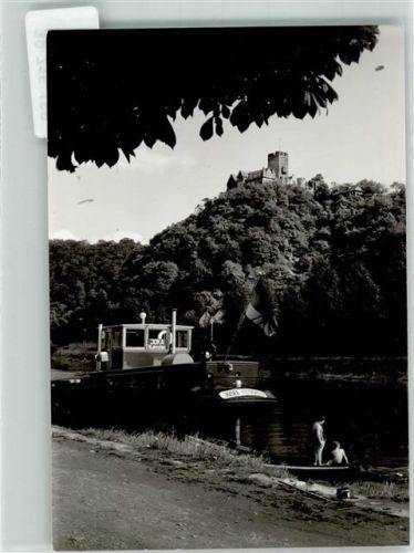 Lahneck Burg Ort handschriftlich Foto Original aus Archiv eines Ansichtskartenverlags