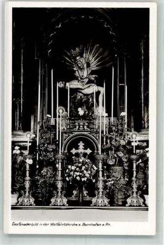 Kamp-Bornhofen 1948 Wallfahrtskirche Gnadenbild