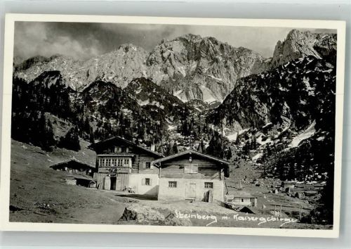 Scheffau Berghütten Steinbergalm