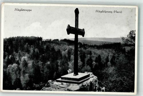 Mägdesprung Gipfelkreuz Denkmal Mägdetrappe