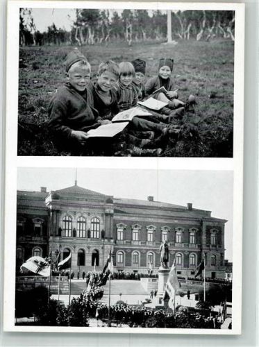 Upsalla 1933 Lappenschule Tracht Denkmal