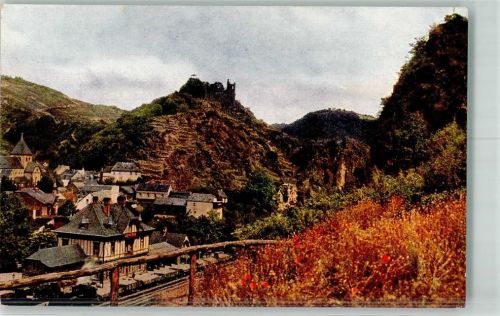 Altenahr 1916 Ahrtal Burg Bahnhof