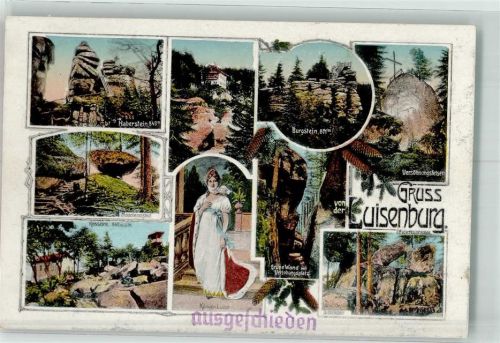 Luisenburg Haberstein Napoleonshut Kosseine Burgstein Versöhnungsfelsen 3 Brüder Königin Luise