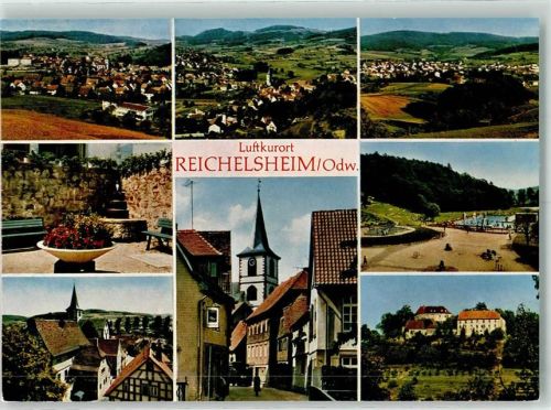Reichelsheim Burg Reichenberg Freibad