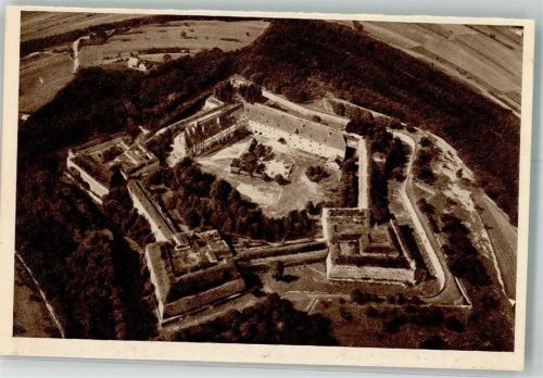 Weißenburg 1934 Reichswinterhilfe-Lotterie Bild 168 Fliegeraufnahme der Wülzburg Das schöne Deutschland