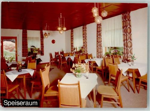 Bad Berleburg Foto Original aus Archiv eines Ansichtskartenverlags Berggasthof Didoll Oldtimer Ort handschriftlich