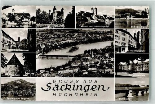 Bad Säckingen Fridolinsmünster Eggberg Steinbrückstrasse