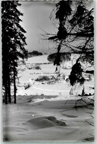 Herscheid Winter Nordhelle Ort handschriftlich Foto Original aus Archiv eines Ansichtskartenverlags