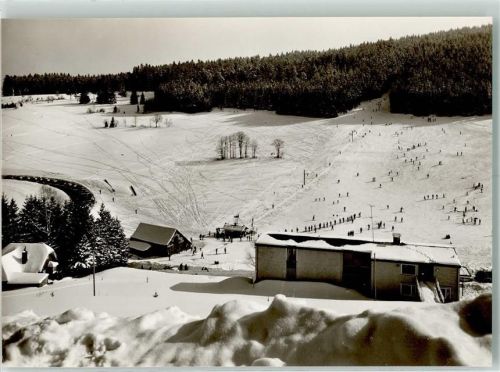 Altglashütten Skilift mit Übungshügel Winter