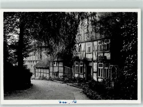 Enger Foto Original aus Archiv eines Ansichtskartenverlags Am Kirchplatz Ort handschriftlich