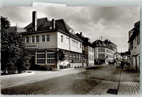 Bad König Altes Badehaus mit Fafnirbrunnen