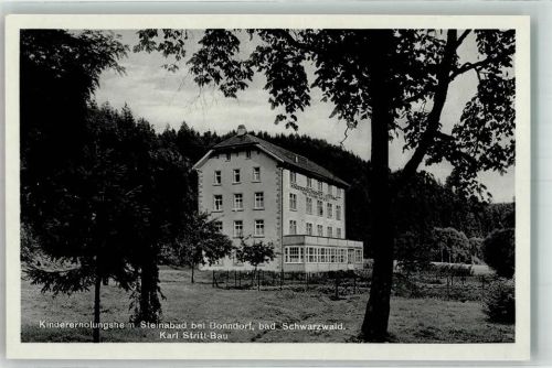 Bonndorf Kindererholungsheim Steinabad