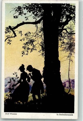 1920 sign. Winkler Rolf In Seelenharmonie HK Co u. M. Serie 603