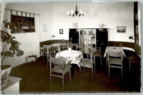 Bad Oeynhausen Foto Original aus Archiv eines Ansichtskartenverlags Pension Farbenfroh Ort handschriftlich