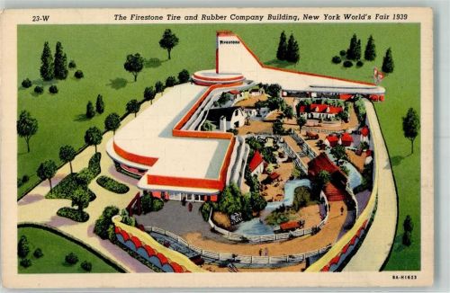 New York City The Fireston Tire and Rubber Company Building 1939