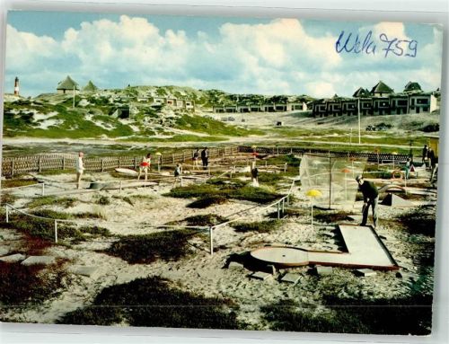 Hörnum Minigolf mit Leuchtturm