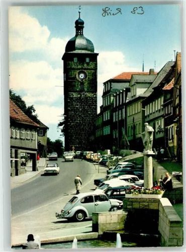 Lichtenfels Am oberen Turm VW Käfer Oldtimer