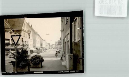 Wertingen Hauptstraße mit Stadtapotheke Foto Original aus Archiv eines Ansichtskartenverlags Ort handschriftlich