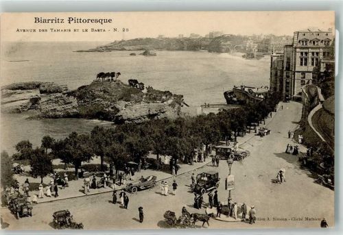 Biarritz Auto Oldtimer Avenue des Tamaris
