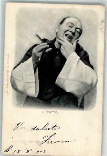 1902 Il Tatto Rasiermesser Humor