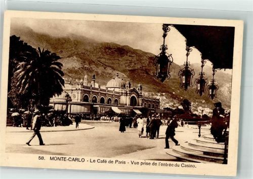 Monte Carlo Gasthaus le Cafe de Paris Casino
