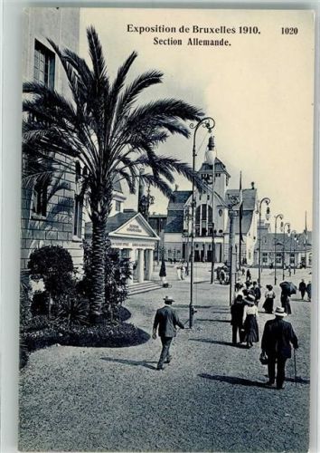 Brüssel Ausstellung 1910 Sektion Allemande