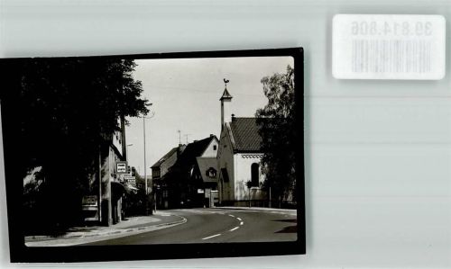 Baienfurt mit Ev. Kirche Foto Original aus Archiv eines Ansichtskartenverlags Ort handschriftlich