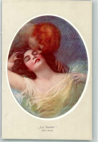 Le Baiser , der Kuss Liebespaar Verlag A.R. & C. i.B. 526-2