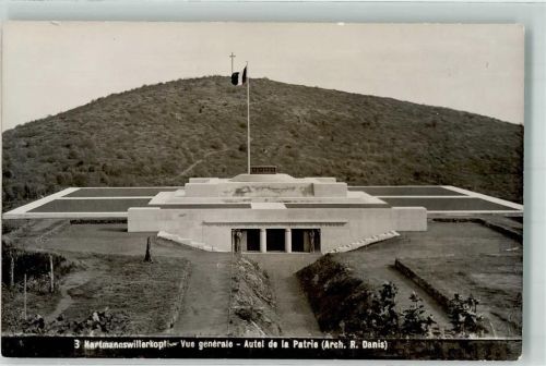 68500 Hartmannswiller Hartmannsweiler Foto AK Kriegerdenkmal Hartmannwillerskopf