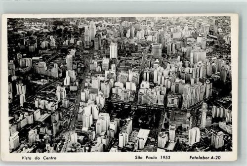 Sao Paulo 1953 Fliegeraufnahme