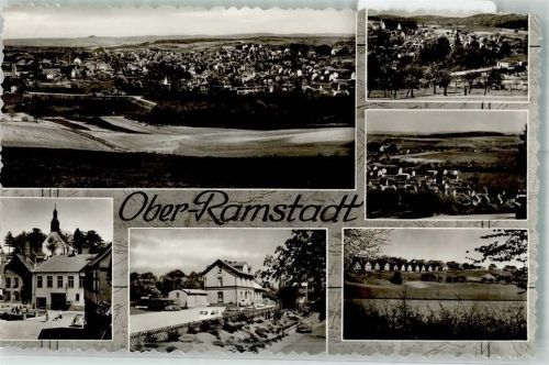 Ober-Ramstadt mit Ev. Kirche