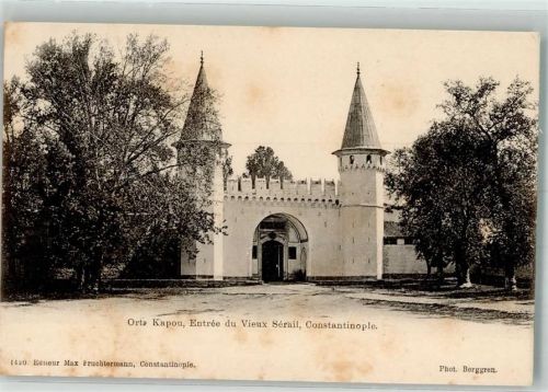 Konstantinopel Foto Berggren Orta Kapou
