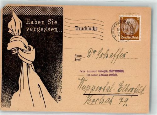 Tiergarten 1941 Staatliche Lotterie-Einnahme Hirte Schillstraße 12 WK II
